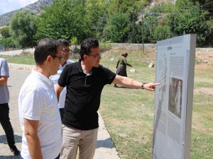 Atay Uslu'dan Kaymakam Ziyaretleri