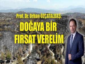 Doğaya bir fırsat verelim