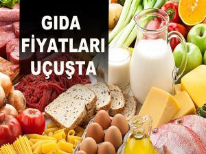 Gıda fiyatları uçuyor 