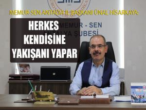 Herkes kendine yakışanı yapar