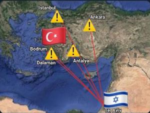 İsrailden Türkiyeye Seyahat Uyarısı