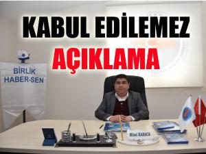 Kabul Edilemez Açıklama