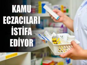 Kamu eczacıları istifa ediyor