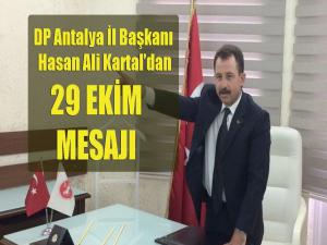 Kartaldan 29 Ekim mesajı