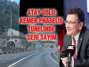 Kemer Phaselis Tünelinde Geri Sayım