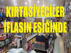 Kırtasiyeciler iflasın eşiğinde