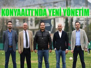 Konyaaltı Belediye Spor Kulübünde yeni yönetim