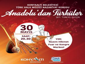 Konyaaltında Anadoludan Türküler Konseri 