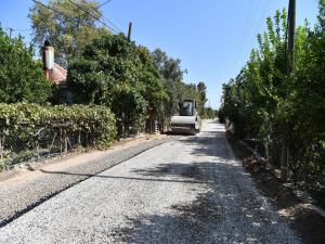 Konyaaltında Yollar Asfaltlanıyor