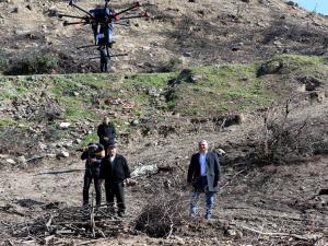 Muratpaşa Yanan Ormanları Dronla Tohumluyor