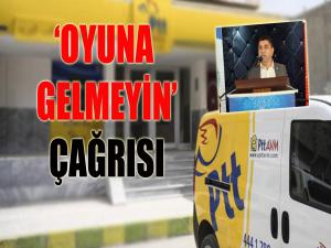 Oyuna gelmeyin çağrısı