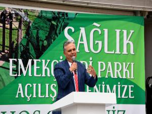 Sağlık Emekçileri Parkı Açıldı