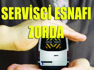 Servisci esnafı zorda