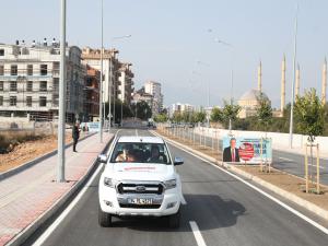 Üniversite Caddesindeki Yeni Yol Trafiğe Açıldı