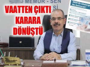 Vaatten çıktı karara dönüştü