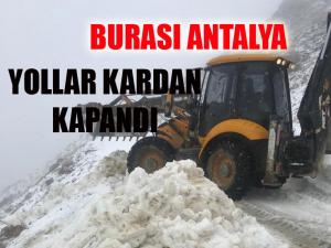 Yollar Kardan Kapandı