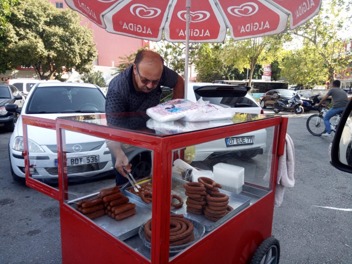 Halka tatlısının lezzeti bir başka