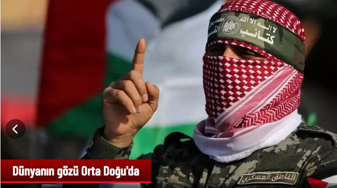 Hamas'tan İsrail'in 