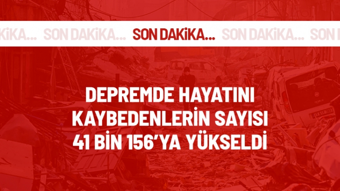 Hayatını Kaybedenler 41 Bini Aştı