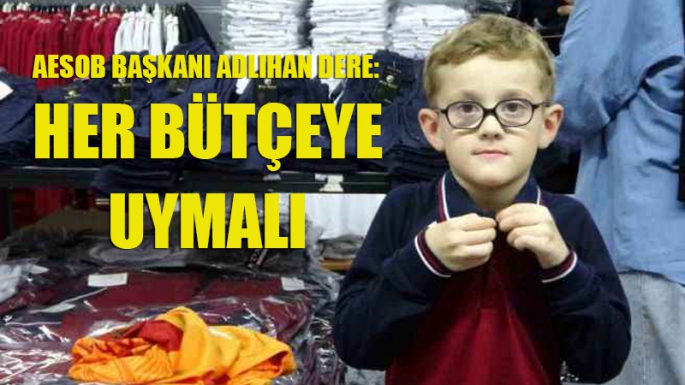 ‘HER BÜTÇEYE UYMALI’