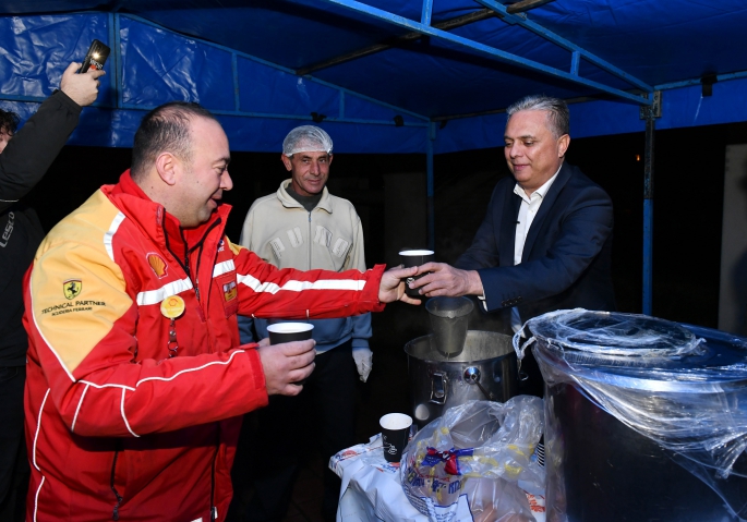 Her gün iki noktadan sıcak çorba