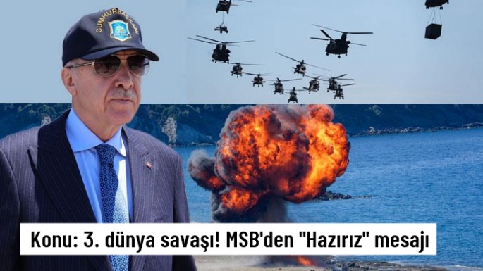 Her türlü senaryoya hazırız