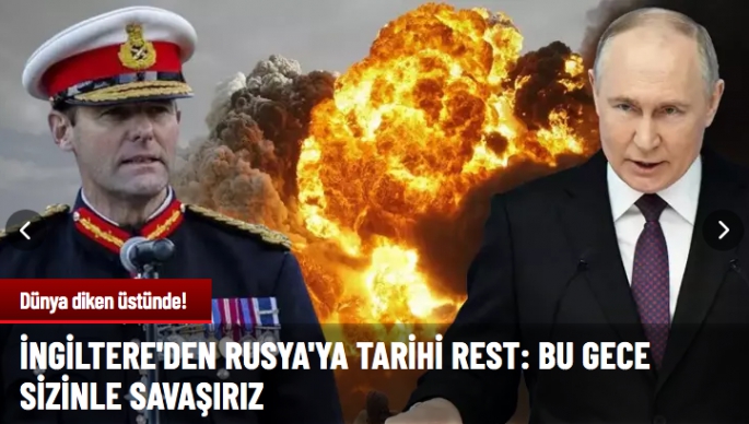 İngiltere'den tarihi rest