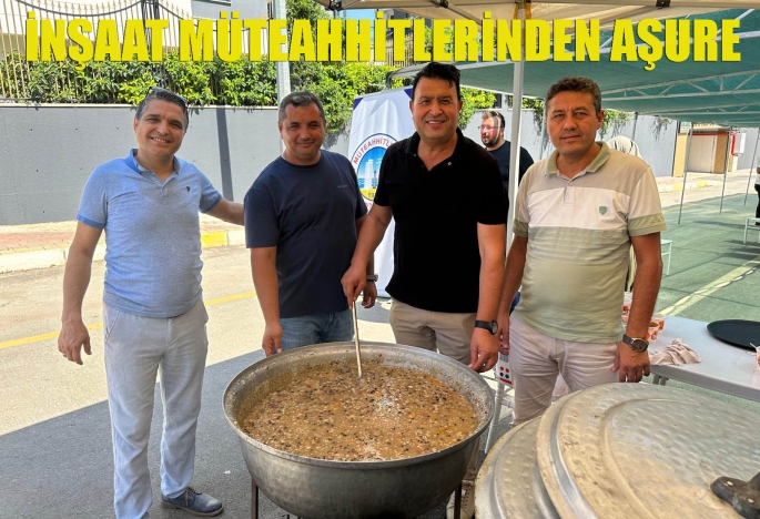 İnşaat Müteahhitlerinden aşure ikramı