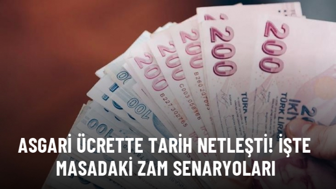 İşte masadaki zam senaryoları