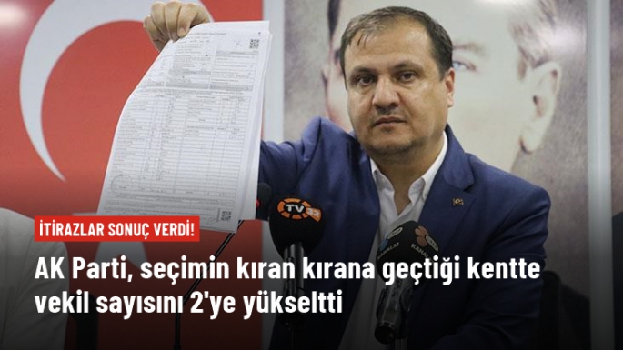 İtirazlar sonuç verdi! 