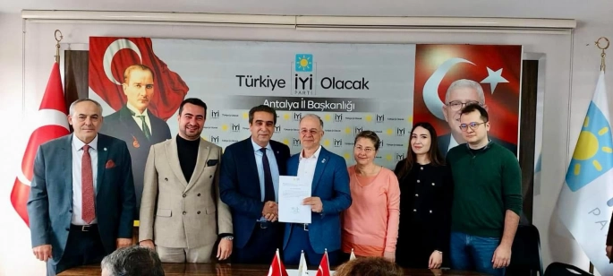 İYİ Parti Muratpaşa’ya Hayri Tolga Motorcu atandı