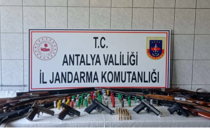 Jandarmadan Ruhsatsız Silah Operasyonu