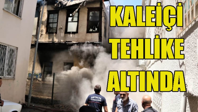 Kaleiçi tehlike altında