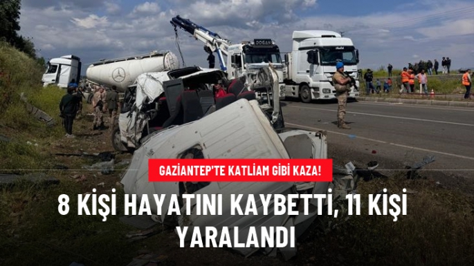 Katliam gibi kaza: 8 Kişi hayatını kaybetti