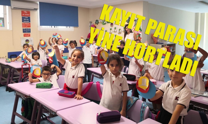 KAYIT PARASI YİNE HORTLADI