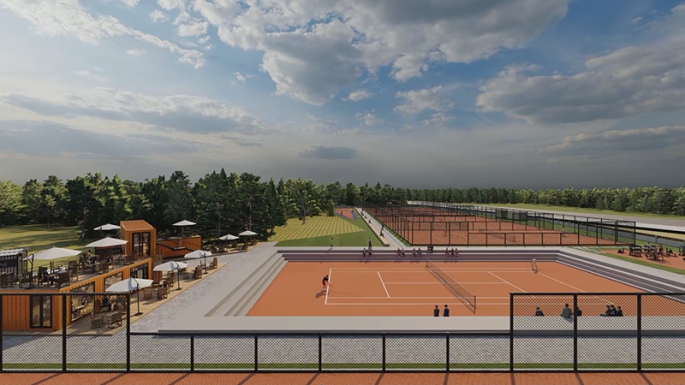 Kemer'e Tenis Kulübü Yatırımı