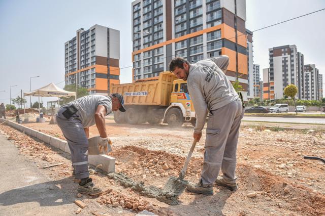 Kepez’den caddelere şehir estetiği 