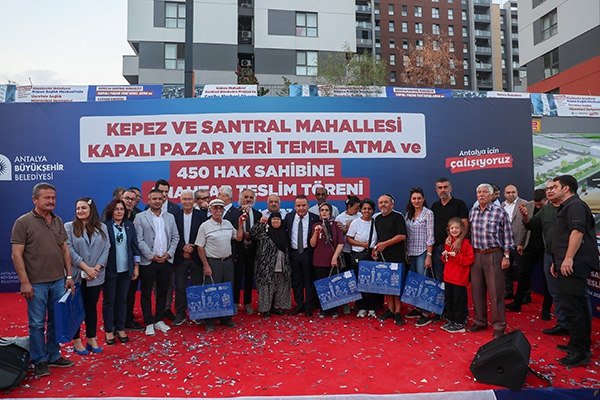  Kepez ve Santral Mahallesi’nde çifte mutluluk 