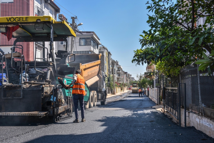 Kütükçü’nün yolları da şehirleşiyor 