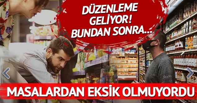 Market raflarında yeni dönem! 