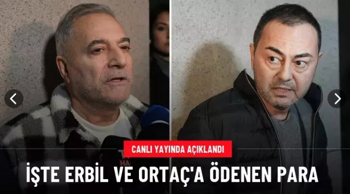 Mehmet Ali Erbil ve Serdar Ortaç kaç para aldı?