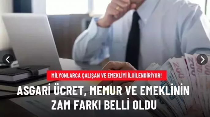 Memur ve emeklinin zam oranı netleşiyor