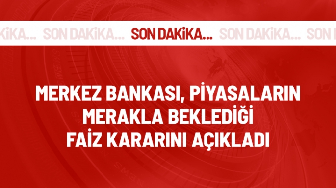 Merkez Bankası politika faizini