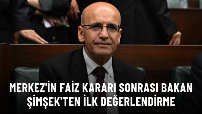 Merkez'in faiz kararına ilişkin ilk değerlendirme