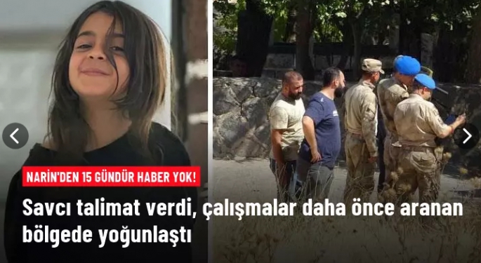 Narin'den 15 gündür haber yok! 