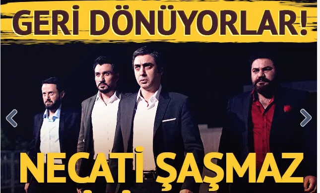 Necati Şaşmaz'dan Kurtlar Vadisi müjdesi!