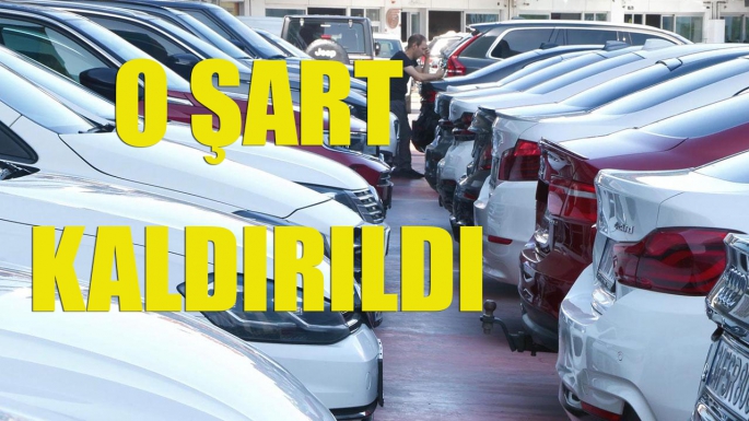 O şart kaldırıldı