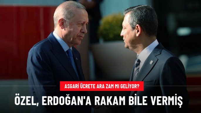 Özel'den asgari ücrete zam talebi