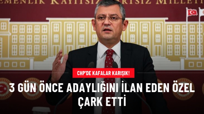 Özgür Özel geri adım attı