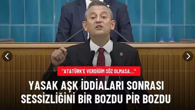 Özgür Özel sessizliğini bozdu